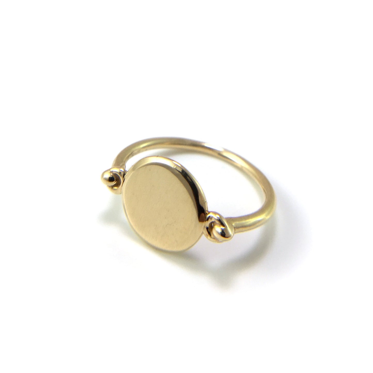 Gold Coin Ring