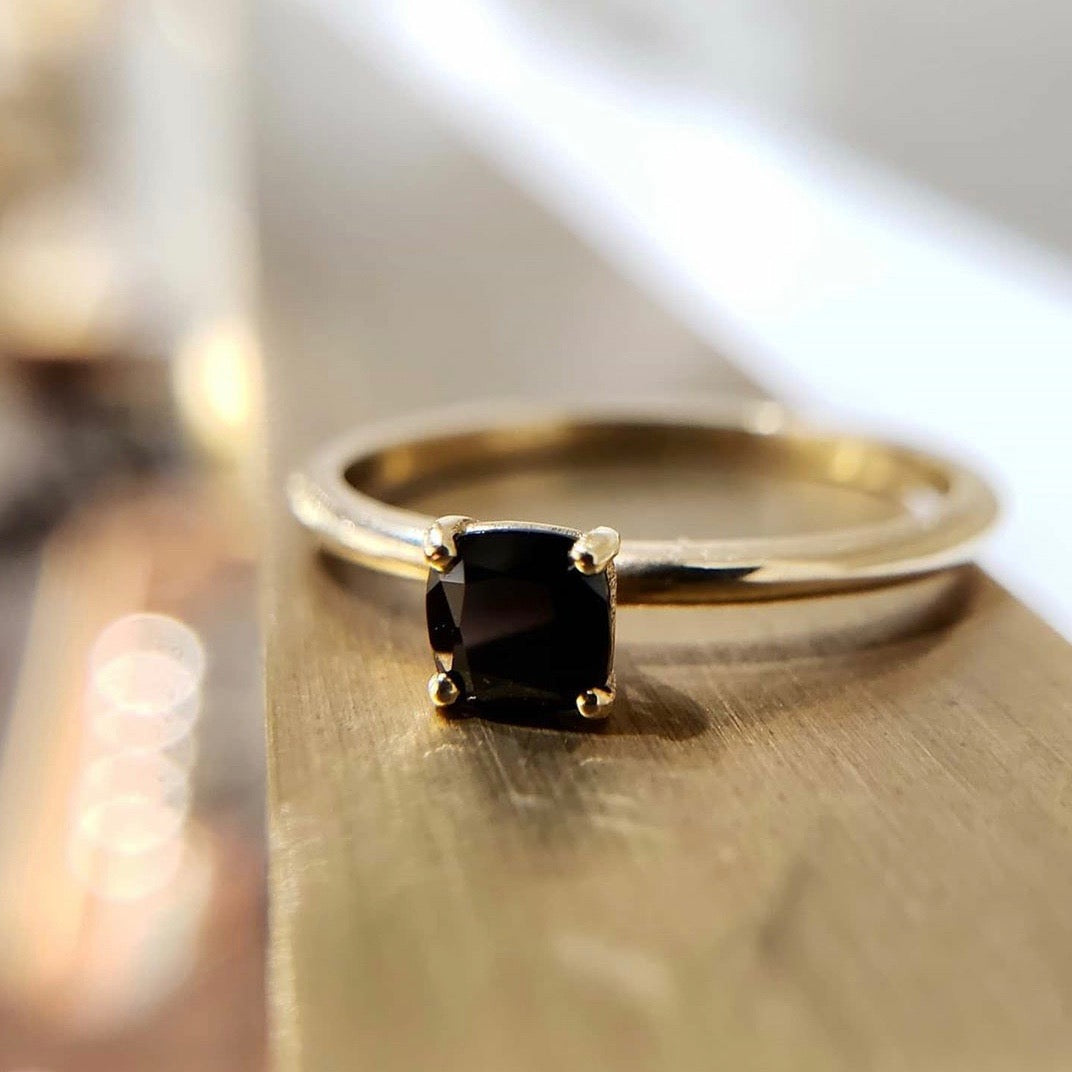 Dainty Diamond Alternative Engagement Ring