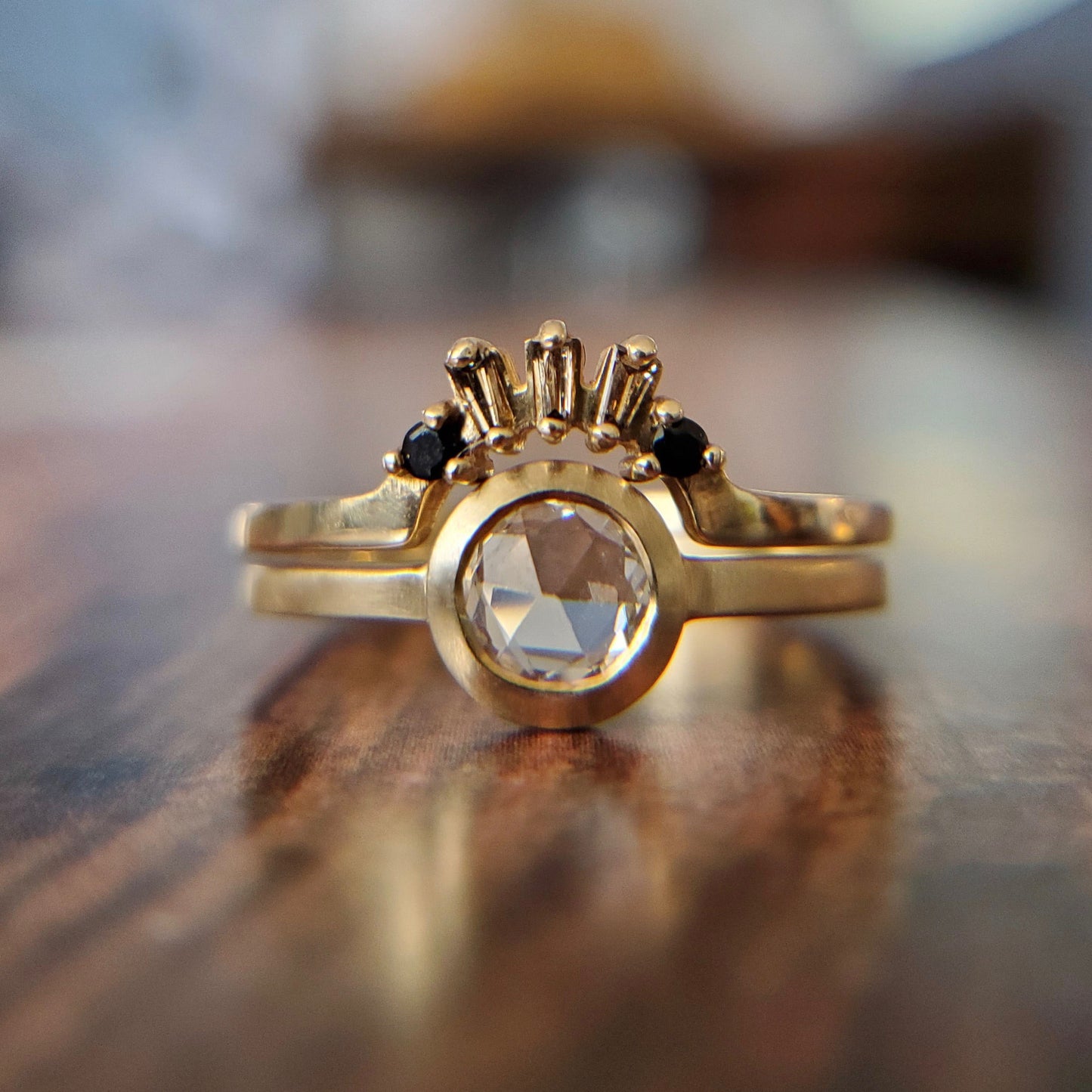 Minimal Engagement Rings