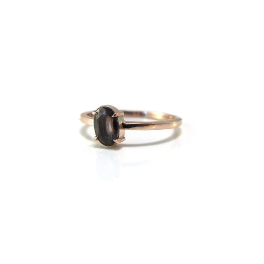 Spinel Solitaire Ring
