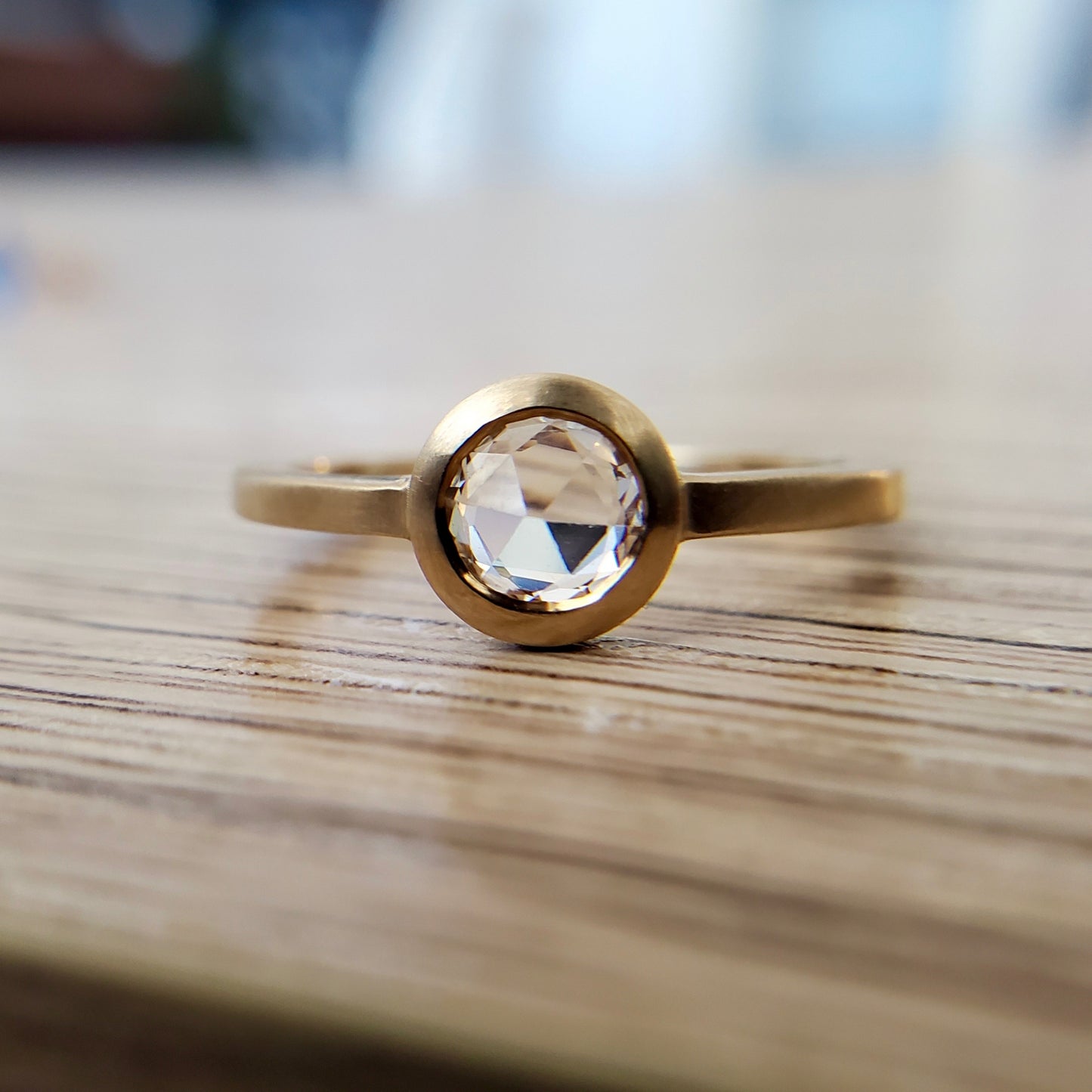 Minimal Engagement Rings